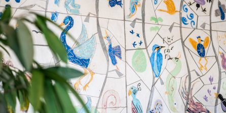 Mosaik på Sabro-Korsvejskolen